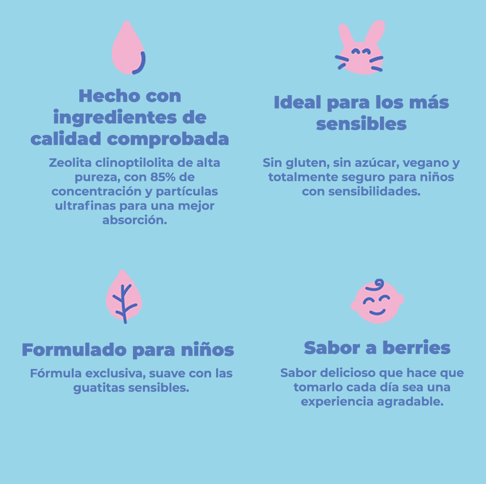 Lingo Leap - Gotitas de Zeolitos para apoyo al habla